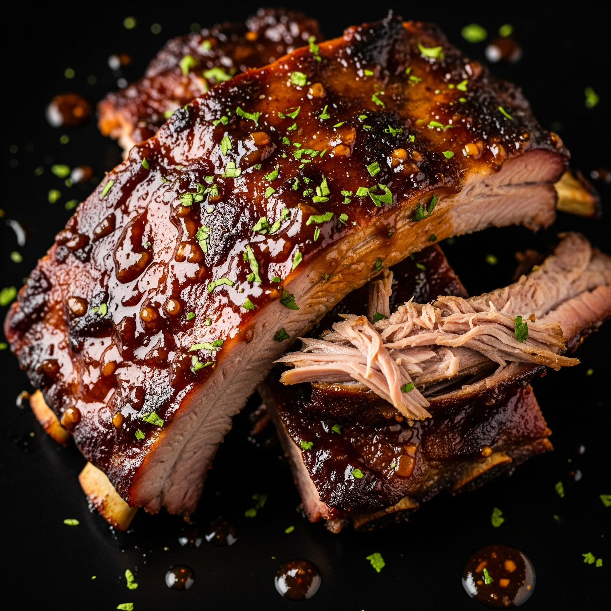 Costilla de cerdo barbacoa